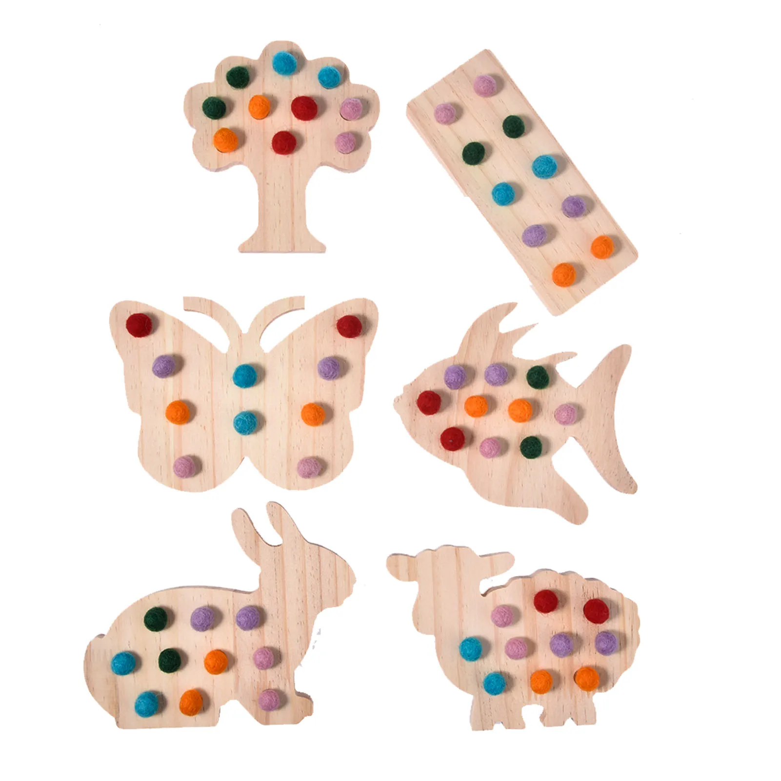 

Деревянная настольная игра с подсчетом, математическая подсчетная игра с плюшевыми бусинами, мелкая моторика, игрушки Монтессори, обучающи...