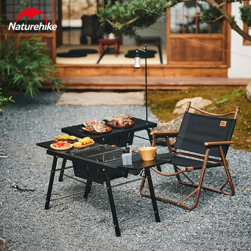 Naturehike IGT гриль-печь стол для улицы многофункциональный настольный барбекю на