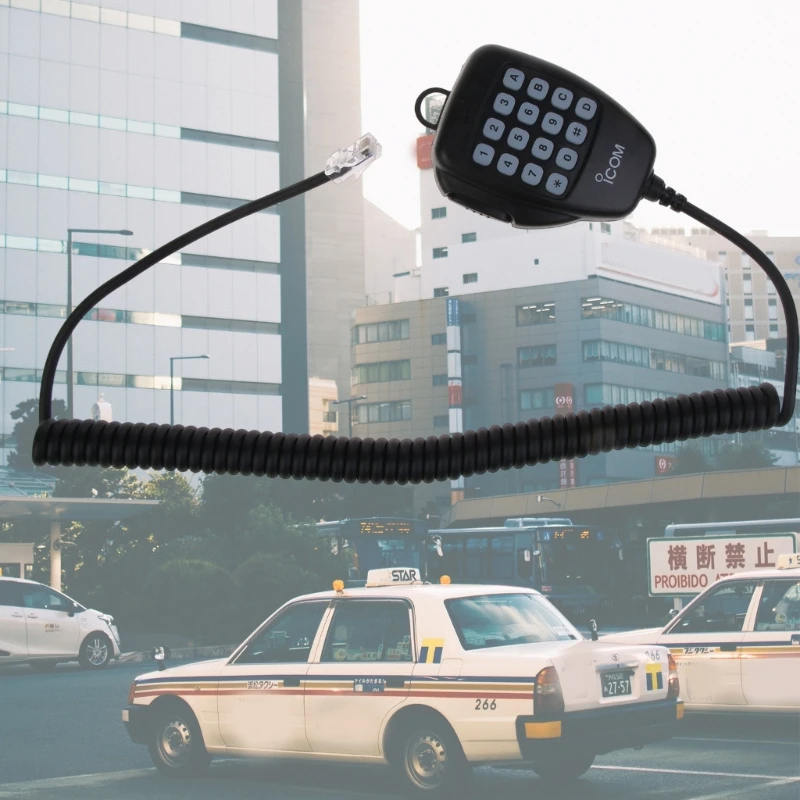 High-performance Walkie-Talkie Microphone Speaker-Mic Radio Shoulder Speaker Easy Connection for HM-118TN IC-V8000