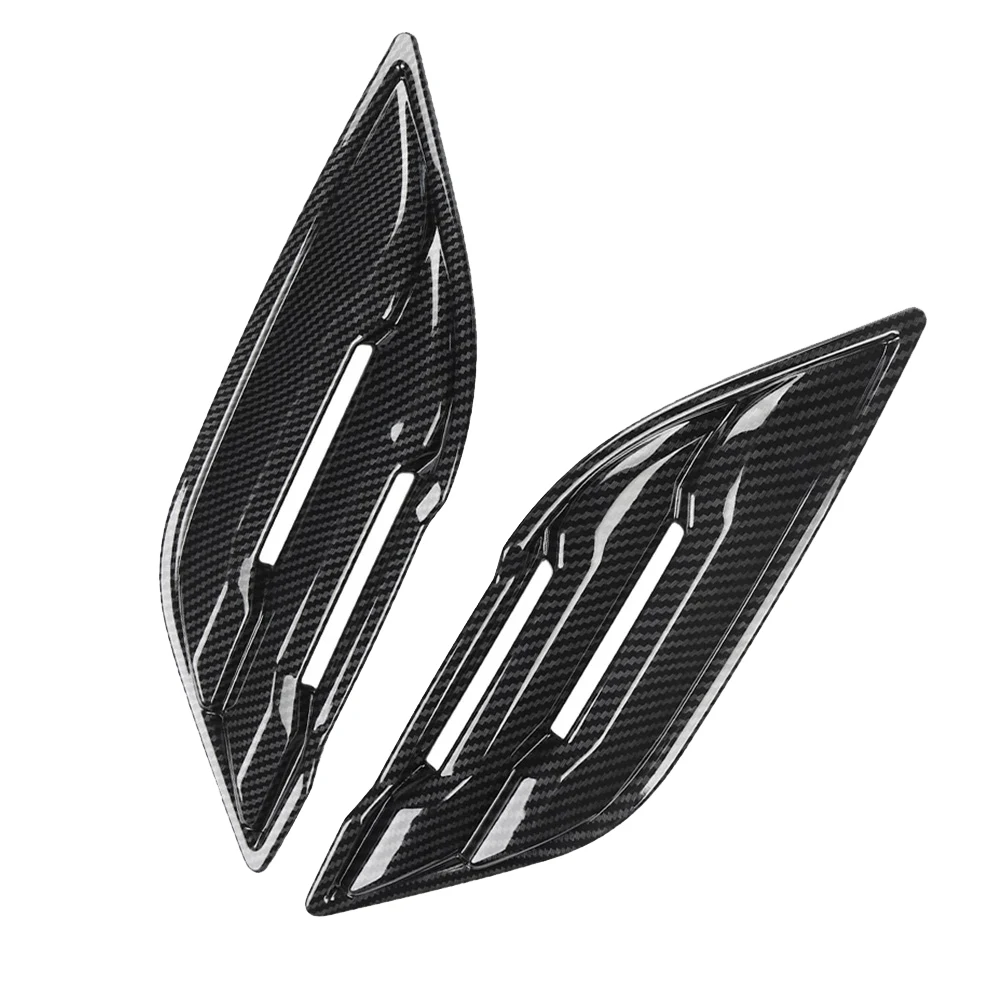 

Carbon Fiber Car Fender Air Outlet Side Vent Cover Trim Sticker for Ford Raptor F150