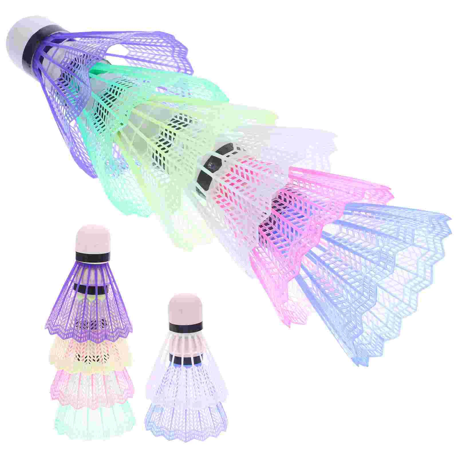 

WINOMO 12Pcs Nylon Shuttlecocks Training Plastic Badminton with Great Stability and Durability for Indoor Outdoor Sports