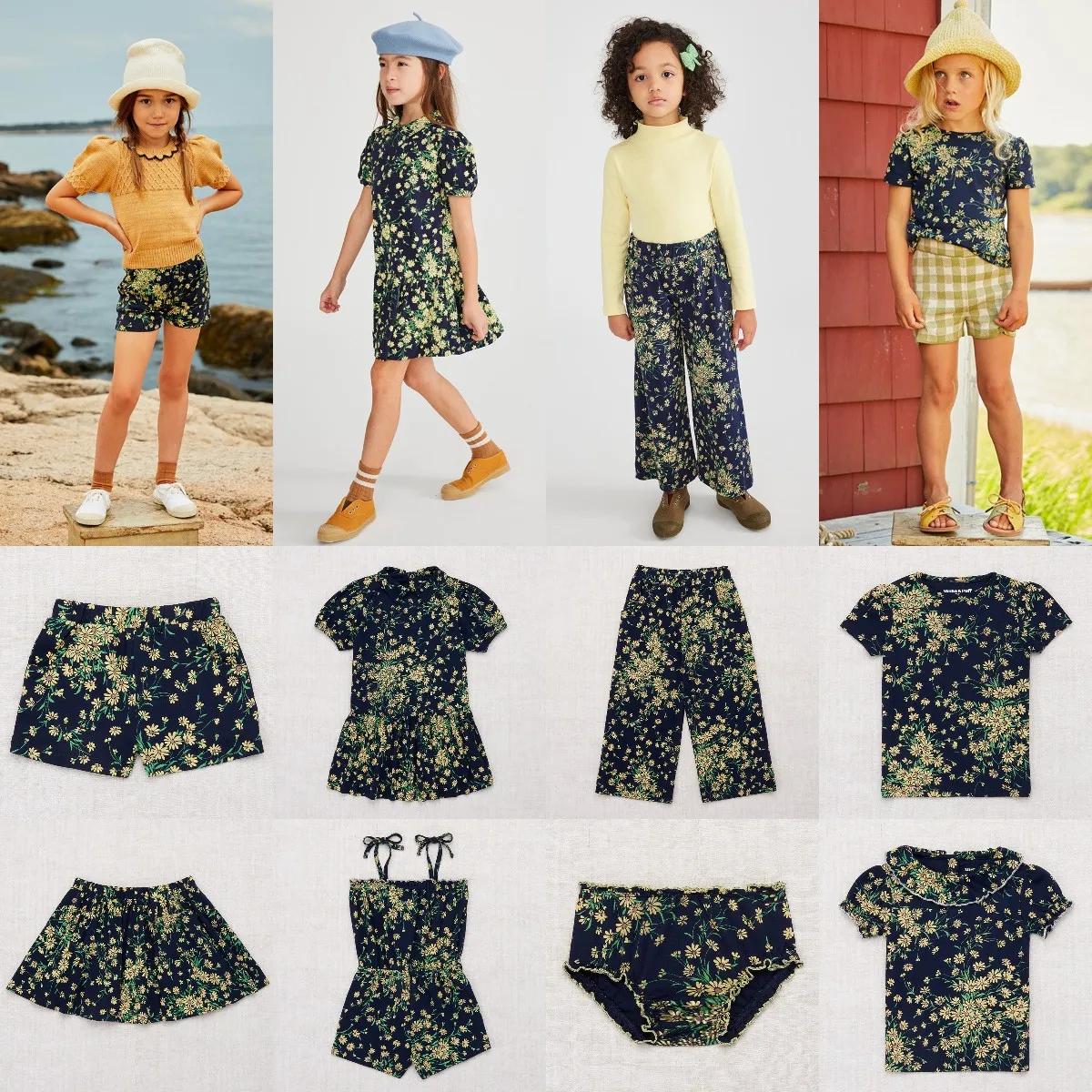 Новинка лета 2022 детская одежда футболка шорты юбка платье для девочек костюм с