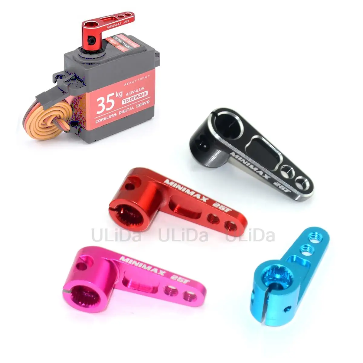 Crawler Large Torque Digital Coreless Servo Parts