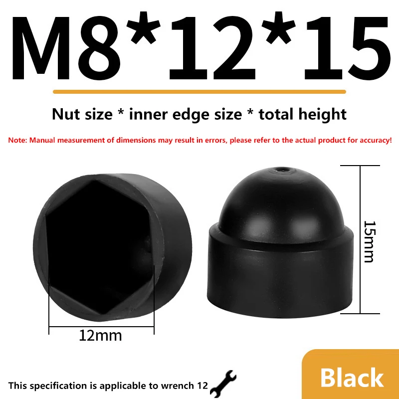 

Пластиковые защитные колпачки для болтов M4-M12