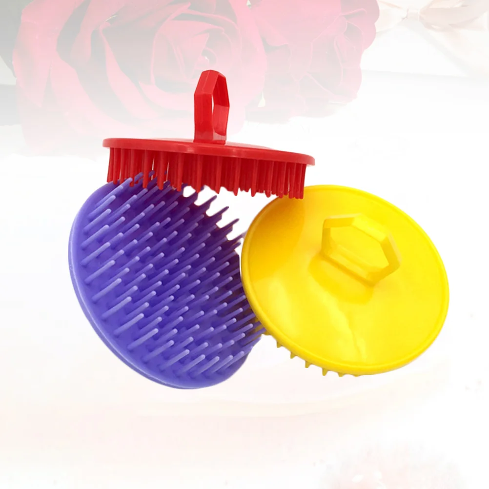 

Brush Comb Hair Scalp Detangling Dandruff Women Portable Anti Hairbrush Stimulating Exfoliation Baby Shampoo Head Scrubber
