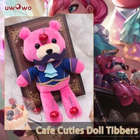 uwowo game lol doll plush toy plays cafe cuties annie maid league of legends lol cosplay maid ver doll tibbers for girls women