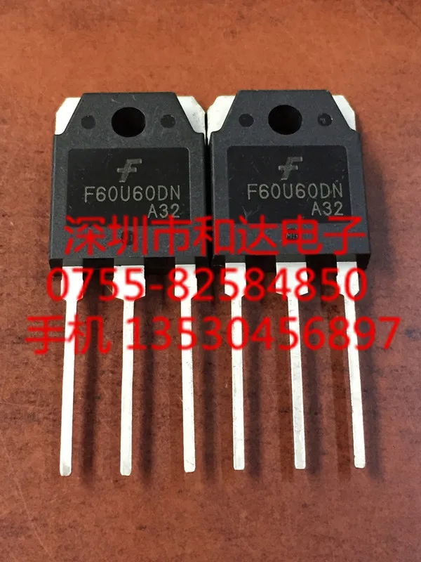 

5PCS-10PCS FFA60U60DN F60U60DN TO-3P ON STOCK NEW AND ORIGINAL