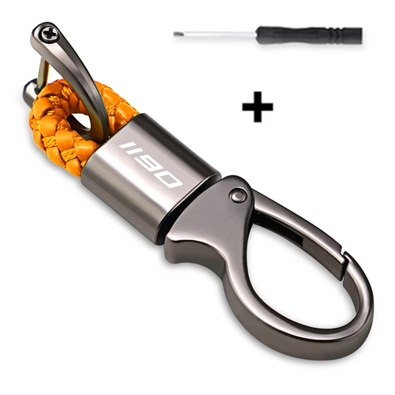 

Универсальные аксессуары для KTM 1190 Adventure 1190 Adventure 1190adv с логотипом на заказ, металлический брелок с оплеткой для ключей от мотоцикла