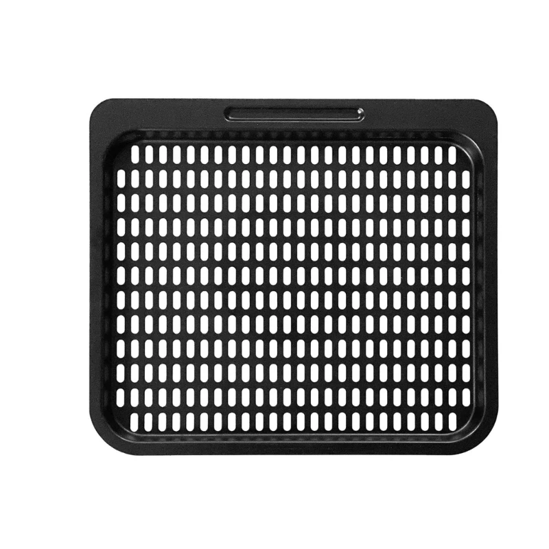

2023 New Replacement Grill Pan Crisper Plate Replacement Basket Air Fryer Carbon Steel Air Fryer Plate for Air Fryer Non-Stick