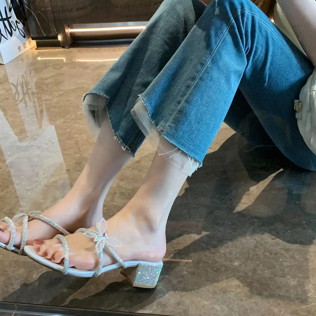 Женские тапочки большого размера 42