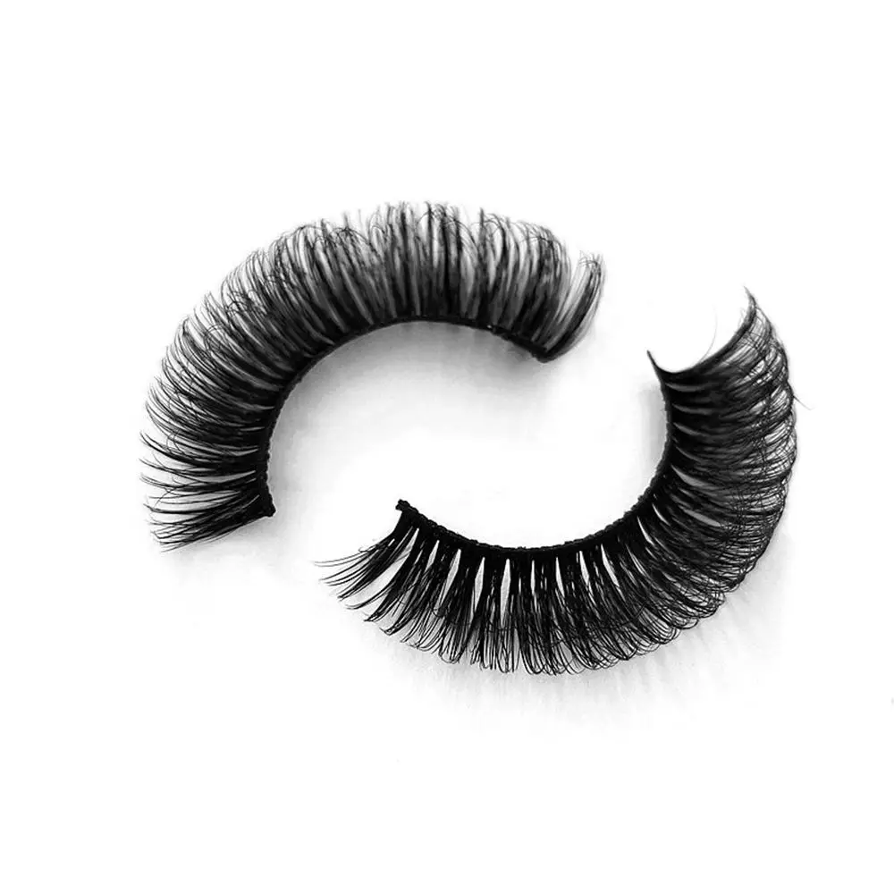 5 пар новых модных 3D норковых накладных ресниц D Curl пушистые короткие ресницы для
