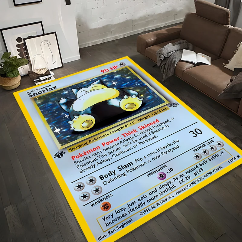 MINISO ковер с Покемонами для гостиной