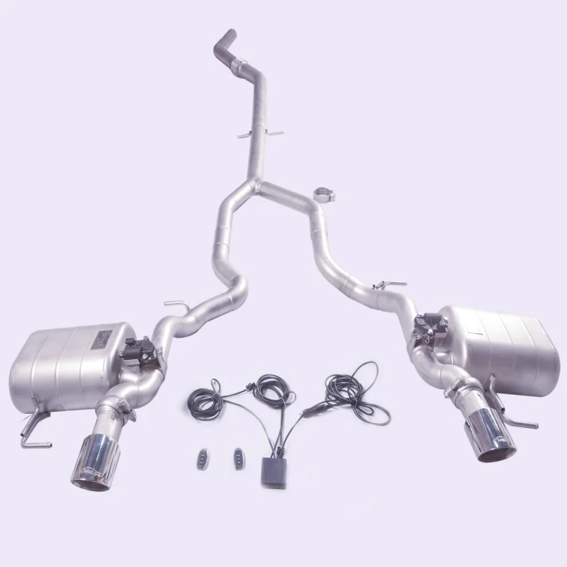 Подходит для 16-23 Jaguar F-PACE 2.0T модификация выхлопной системы электронный клапан