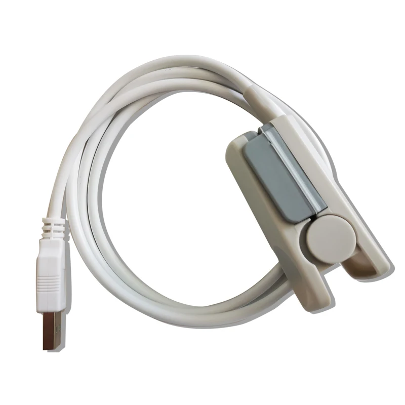 Портативный пульсоксиметрический оксиметр на базе ПК датчик SpO2 зажим для