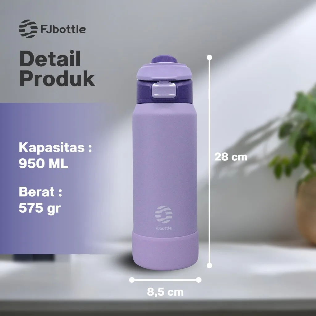 Магнитный изолированный термос FEIJIAN из нержавеющей стали Спортивная бутылка для