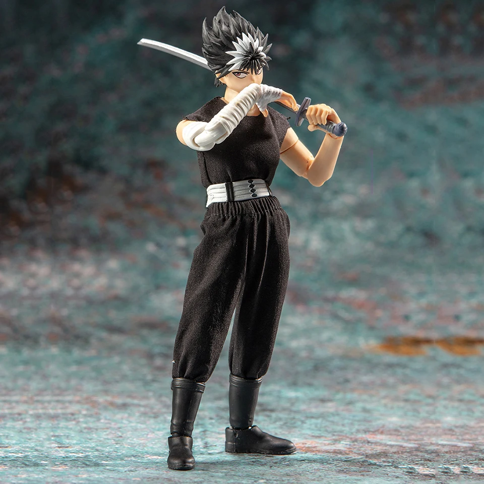 Глазурин дасин отличные игрушки GT YuYu Hakusho 16 см 1/12 Hiei ПВХ подвижная экшн-фигурка