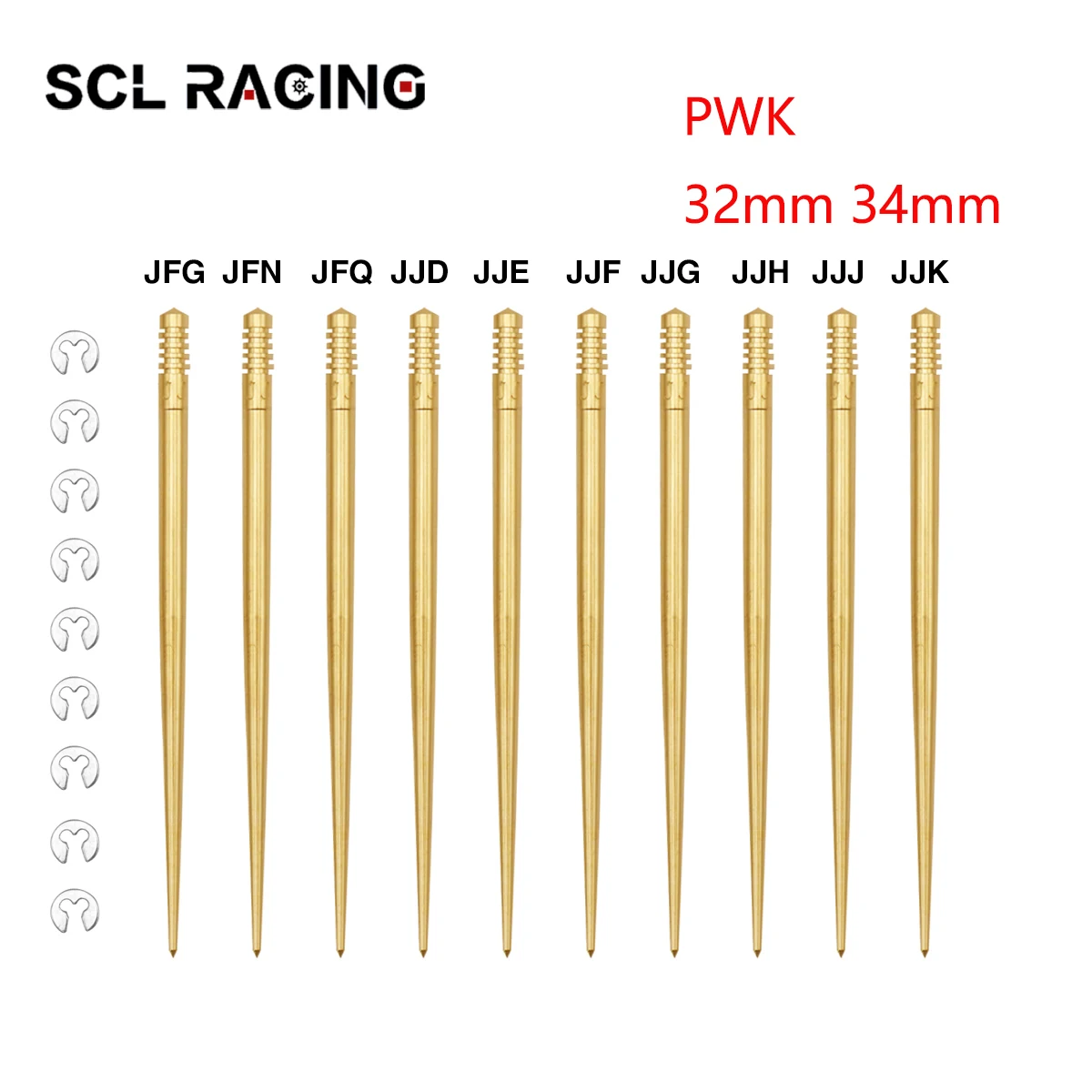 SCL Racing 59 5 мм струйная игла KEIHIN N427-46-JFN/JFQ/JJD/JJE/JJF/JJG/JJJJ с зажимом для масляной иглы