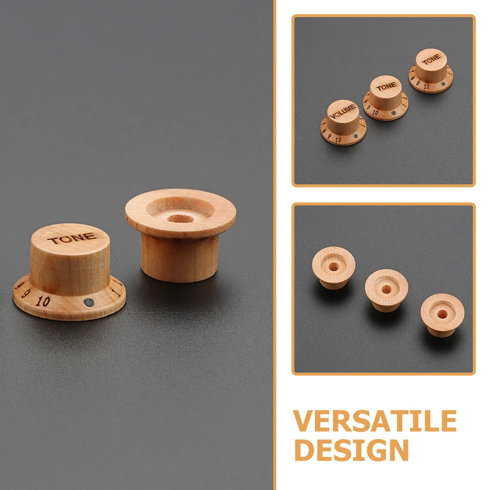 3 шт. гитарная ручка колпачки громкости баса электрические ручки креативный