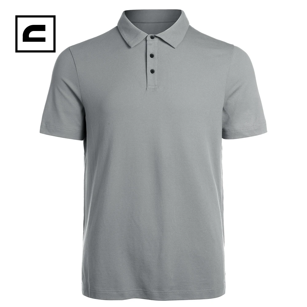 

CRZ YOGA Mens Golf Polo Shirts Short Sleeve Moisture Wicking Athletic Shirt Sports Casual Pique T-Shirts