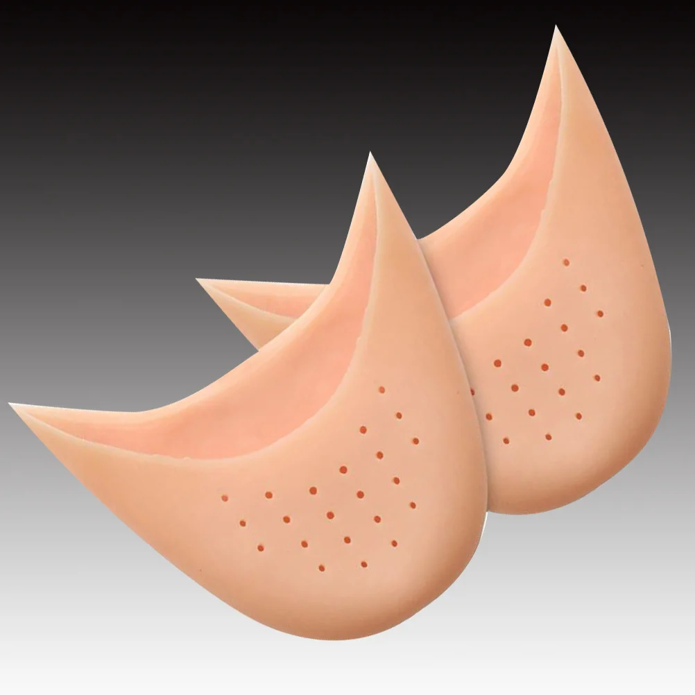 

Toe Pads Dance Covers Pointe Shoepad Shoes Ballet Protector Silicone Sock Socks Womenhigh Heels Invisible Dot Correctivenon