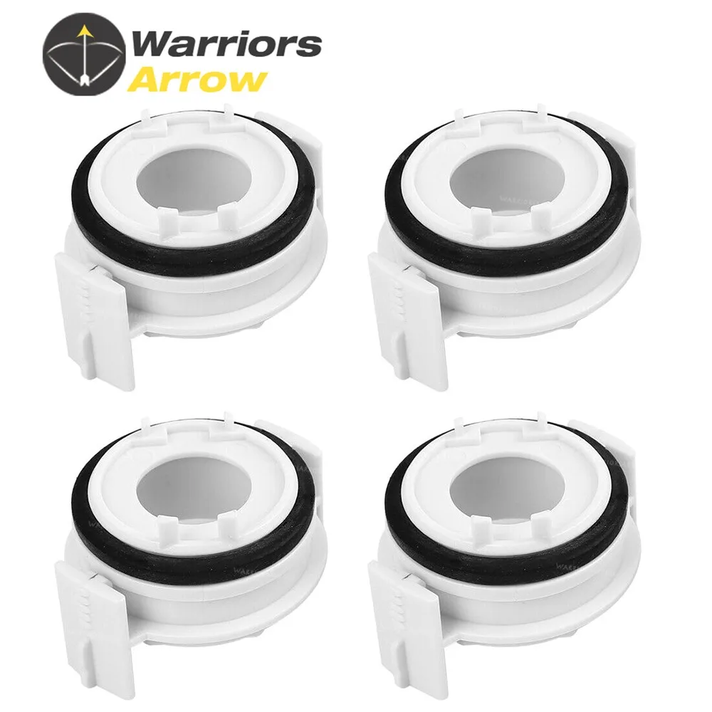 

4Pcs H7 HID LED Bulb Base Adapter Holder ABS Plastic For BMW E46 3 Series 325i 330ci 330i 2001-2006 323i 328i 1999-2000 323Ci