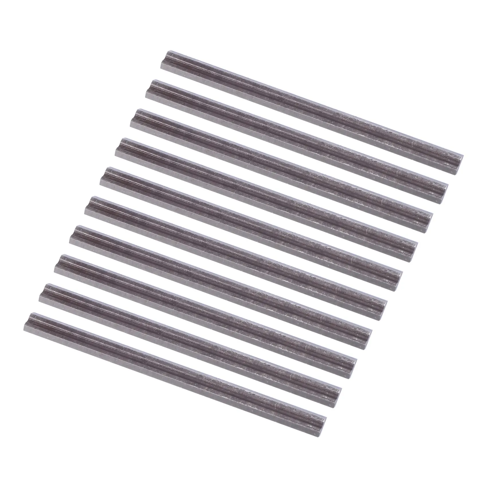 10 шт. Реверсивные высокоскоростные стальные строгальные лезвия 82 мм X 5 для резки