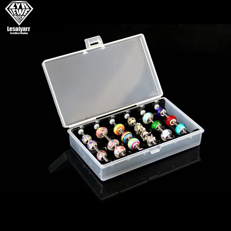 

Акриловая коробка Pandora, держатель для колец, органайзер для ювелирных изделий, поднос для ювелирных изделий «сделай сам», демонстрационный стенд, стойка для хранения чехлов