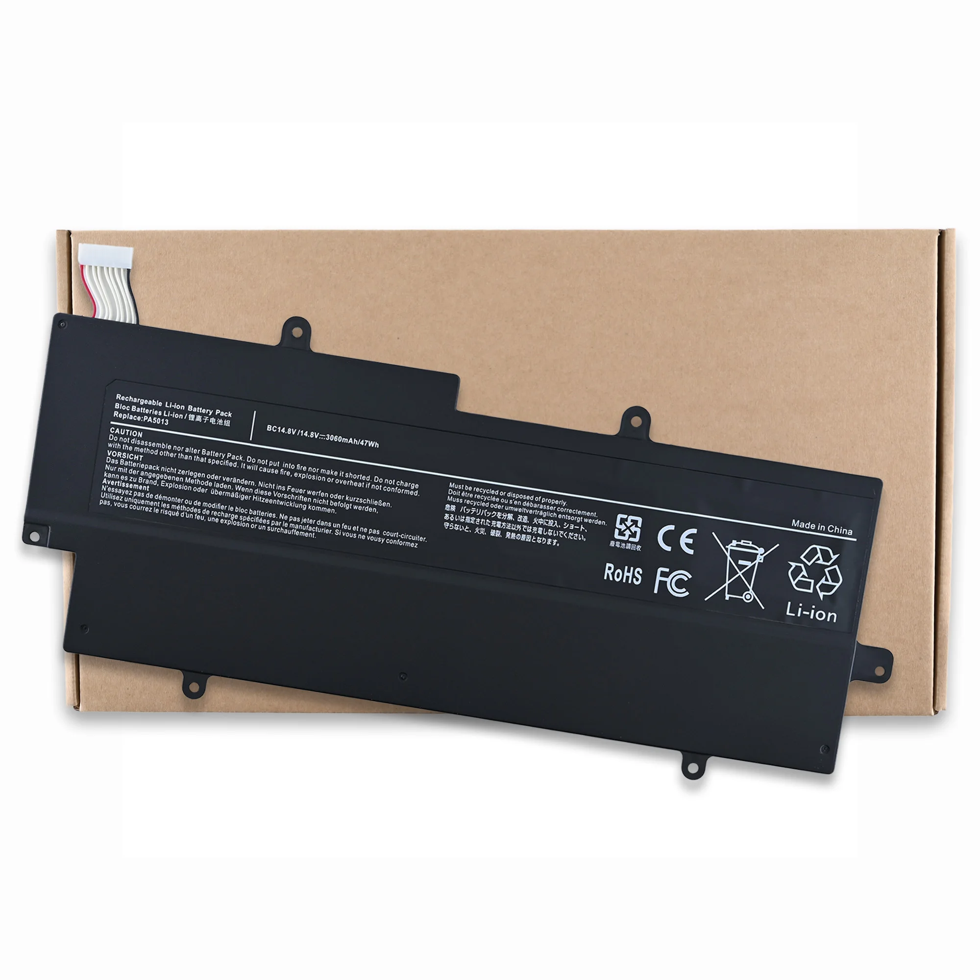 Фото Аккумулятор для ноутбука LOLG PA5013U-1BRS PA5013U для Toshiba Portege Z830 Z835 Z930 Z935 Ultrabook PA5013 14.8V 3060mAh + инструмент для замены (бесплатно) №2