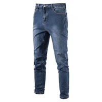 2022ss mens jeans casual blue denim pants classic stretch slim jeans high quality big size mens trousers