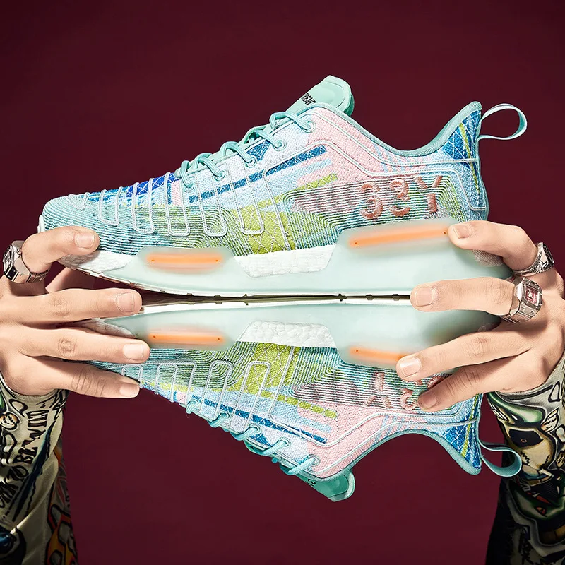 Xiaomi SALUDAS New Men Sneakers Brand Men Running Shoe Lightweight Non-slip Breathable Fashion Luxury Sneakers Male Tennis Shoes