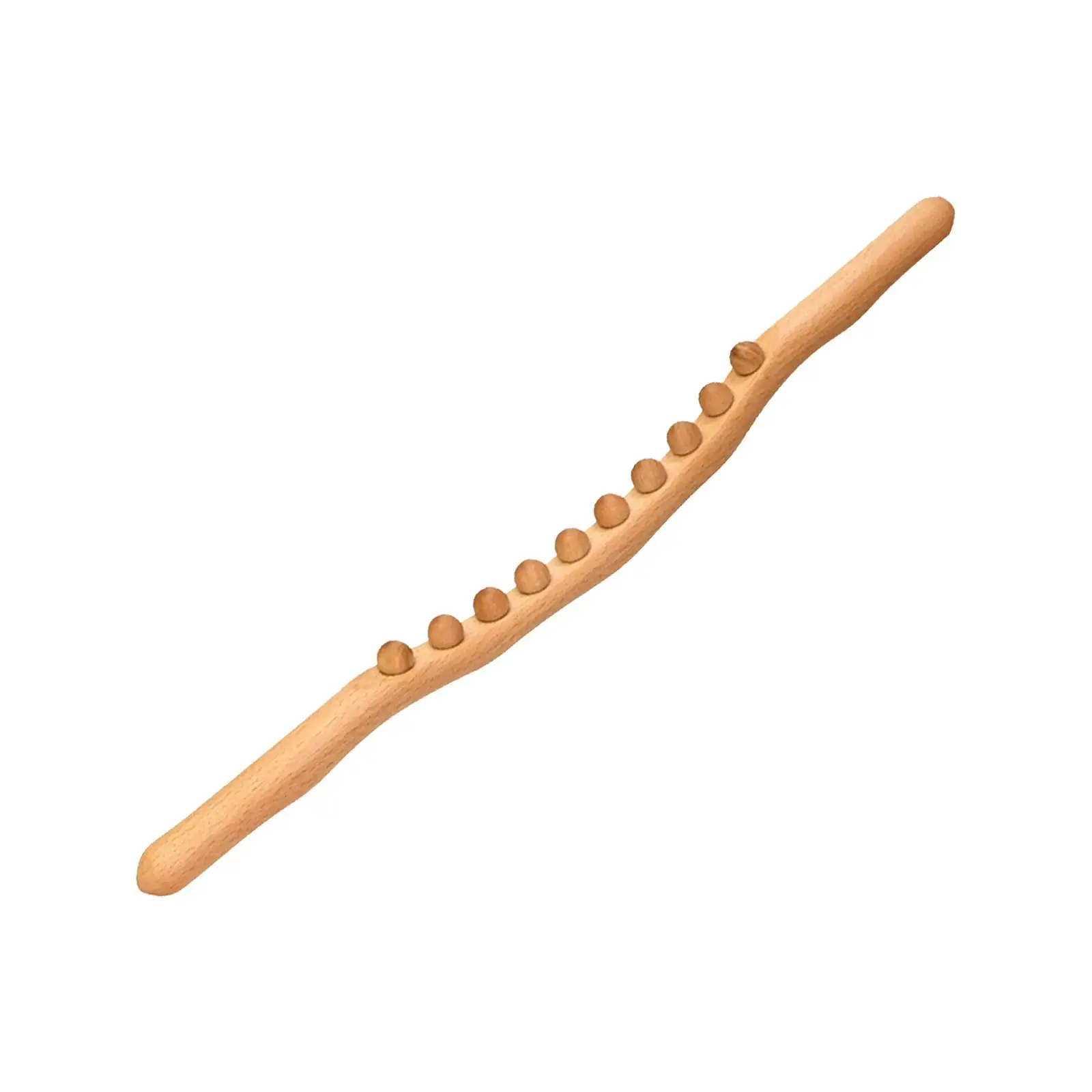 

Handheld Wooden Massager Stick Anti Cellulite Body Sculpting Tools Guasha Scraping Stick for Thigh Body Shoulder Back Waist