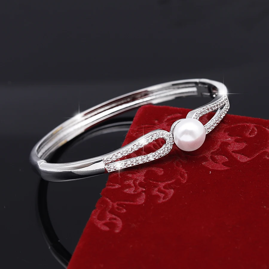 1 шт. Ближний Восток Эфиопский циркон инкрустированный медный браслет Дубай