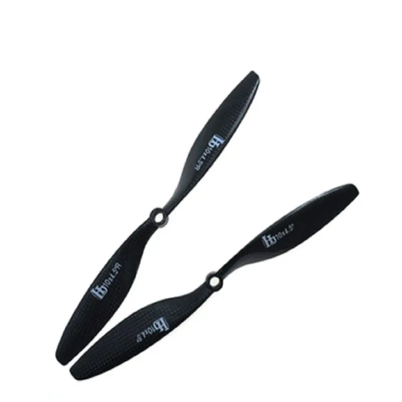 Купи 1 Pairs Hj 1045 Propellers Prop For F450 Rc Quad Copter Top Quality Multiaxial Carbon Fiber Propeller 10 Inch Carbon Propeller за 319 рублей в магазине AliExpress