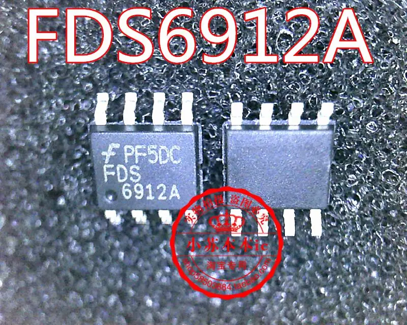 10 шт./партия FDS6912A 6912A FDS6912 SOP-8