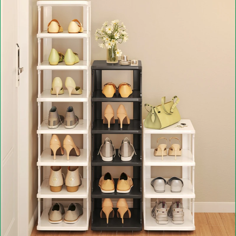 

New DIY Multi-layer Partition Shoe Rack Shoe Storage Rack Space Saving Multifunctional Door Shoe Storage Rack Large Capacity