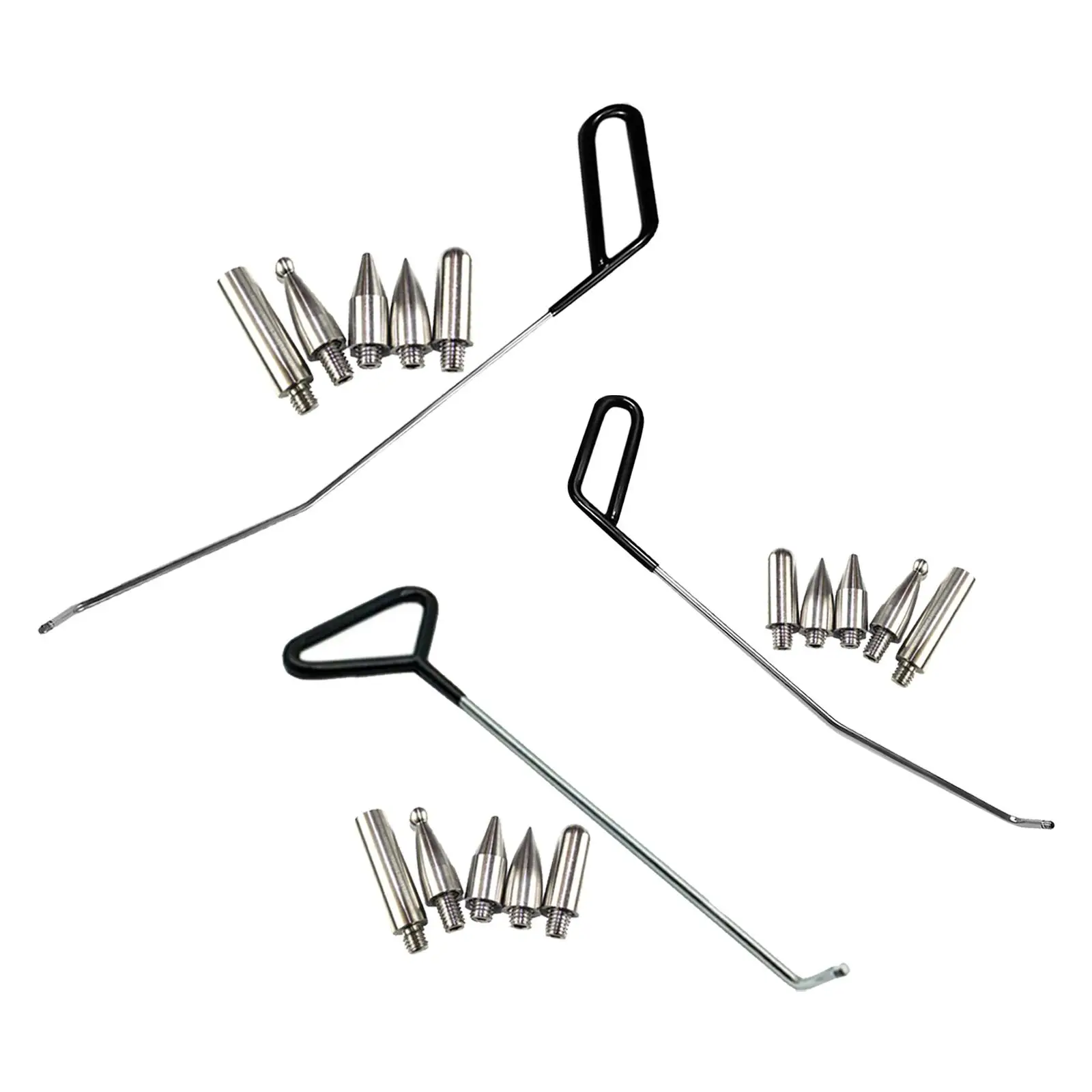 6 профессиональных стержней для ремонта вмятин набор толкателей без покраски