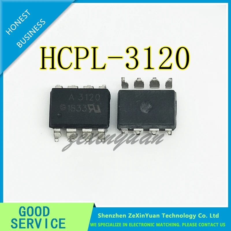 10 шт. HCPL3120 SOP8 HCPL-3120 SOP A3120 SOP-8 SMD