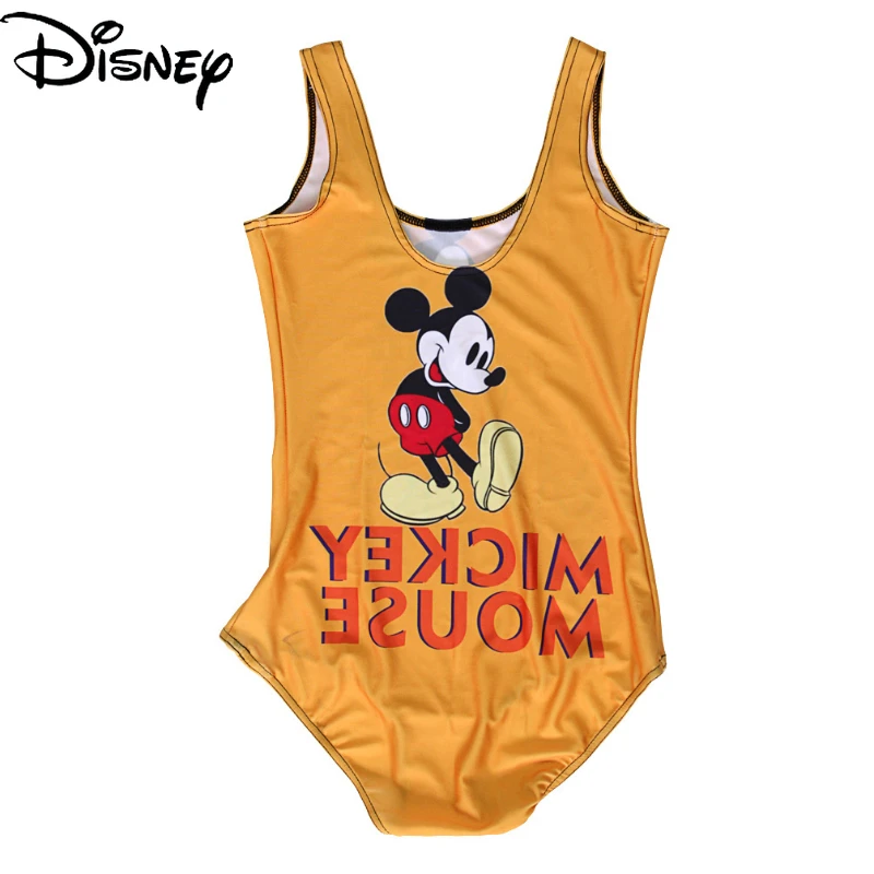 

Женский слитный купальник Disney с принтом Микки Мауса, летняя модель 2022 года