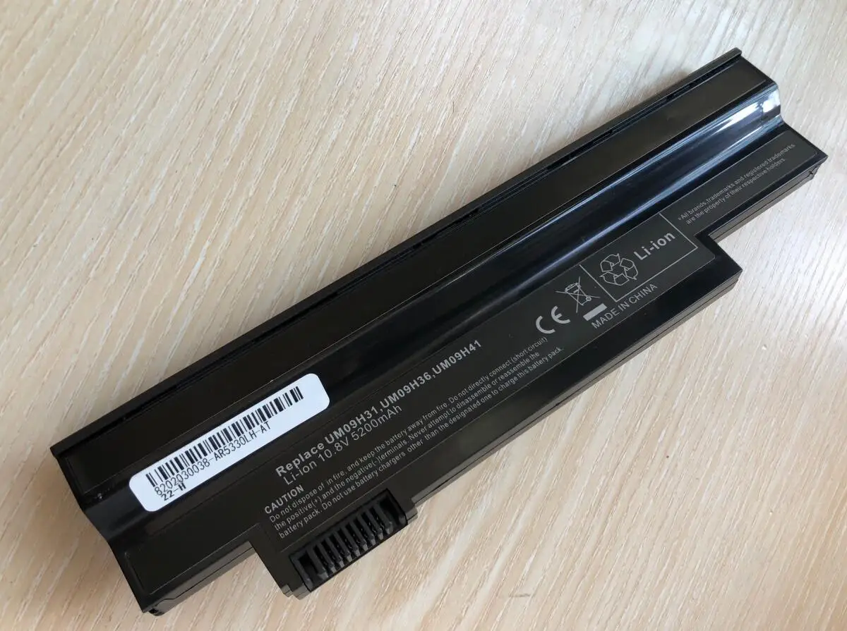Аккумулятор для Acer Aspire 532h 533 UM09G51 UM09G71 UM09G75 UM09H31 UM09H36 UM09H41 UM09H51 UM09H56 UM09H70 UM09H73 UM09H75 -