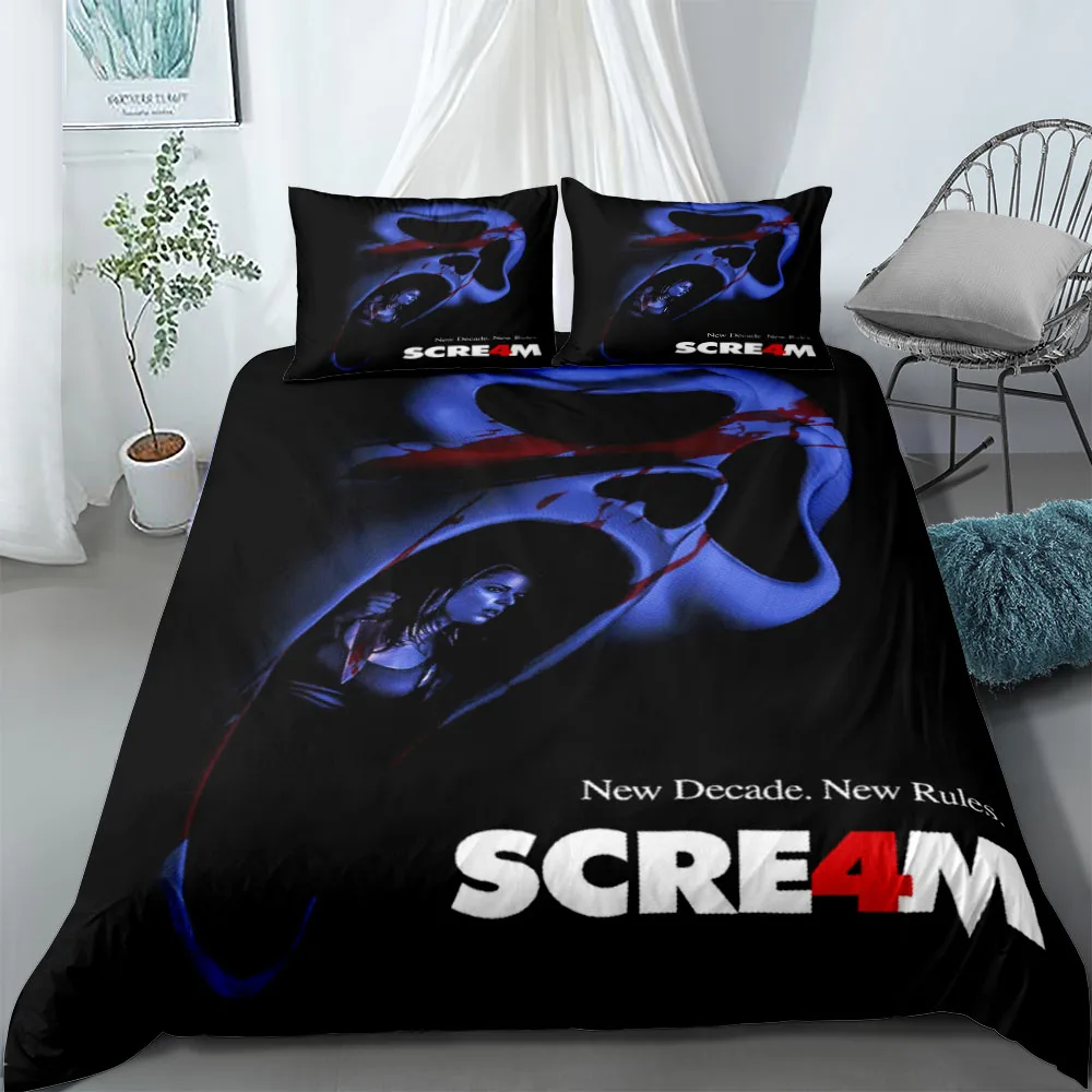 

Комплект постельного белья Scream Horror Night dashboywe