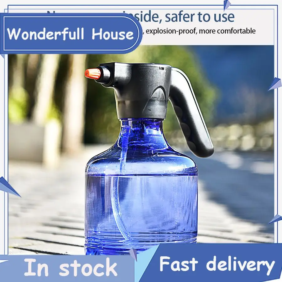 

Plant Flower Watering Spray Bottle Electric Sprinkler Plastic Disinfection Nozzle Waterers Bottle Plants Water Cans Garden Tool