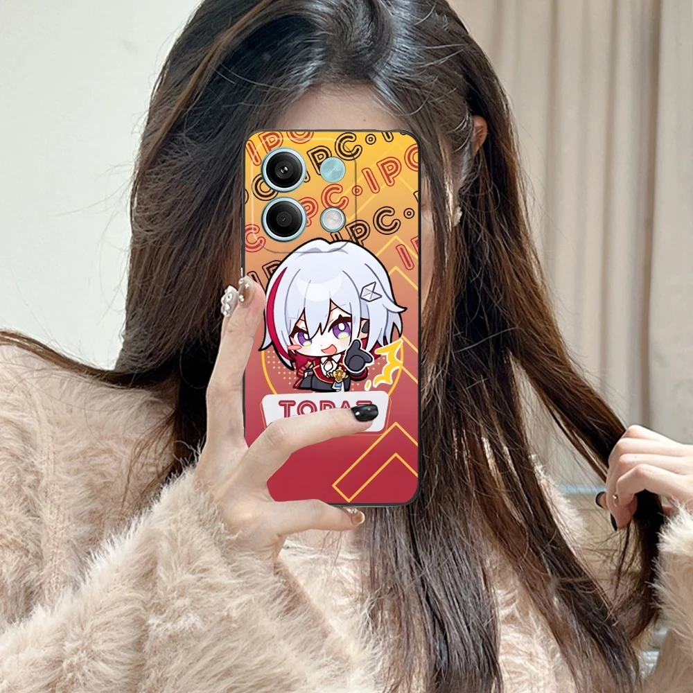 Чехол Honkai для Xiaomi Redmi Note 13 12 11 10 9 8 7 6 S A Pro Lite Plus