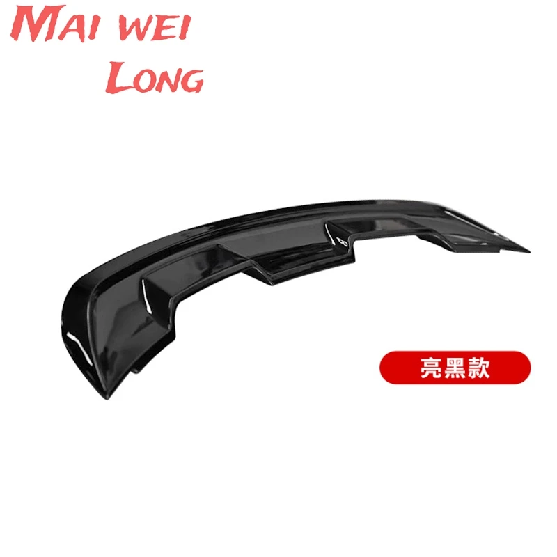 

Спойлер для Ford Mustang 15-23, аксессуары Coupe, глянцевый черный/углеродный GT, заднее крыло багажника, ABS, внешние детали автомобиля, стиль автомобиля