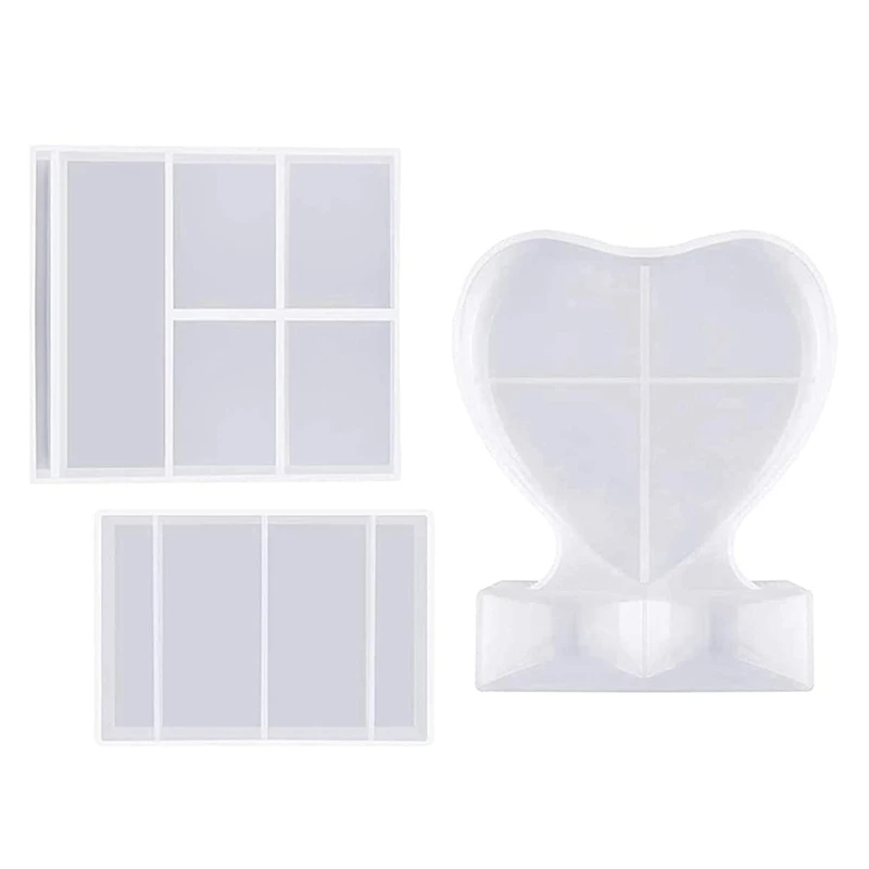 

3 шт., силиконовые формы для фоторамки