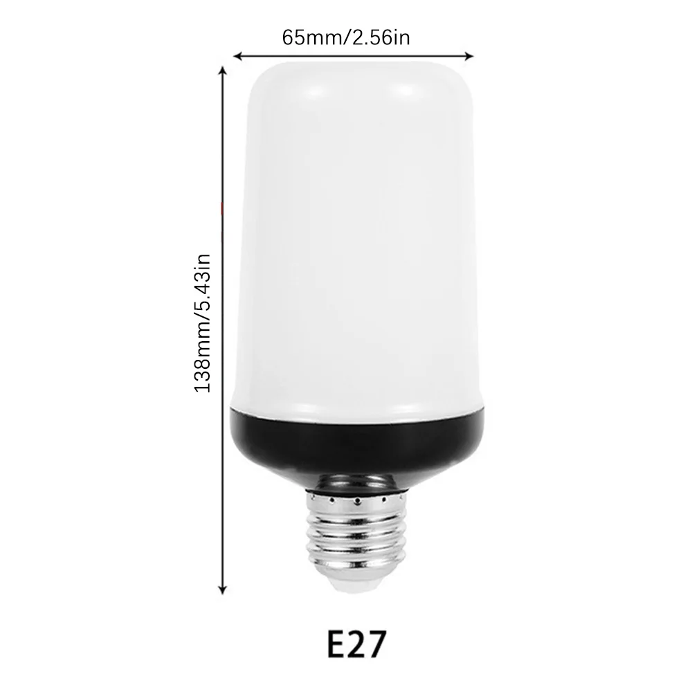 Светодиодная лампа E27 с эффектом пламени