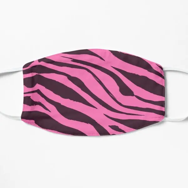 

Pink Tiger Pattern Flat Printing Face Mask Accessories Health Washable Unisex Breath Protective Cosplay Anti Dust Haze Beauty