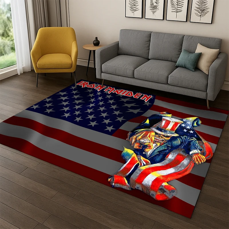 

Ковер 3D Iron Maiden для дома