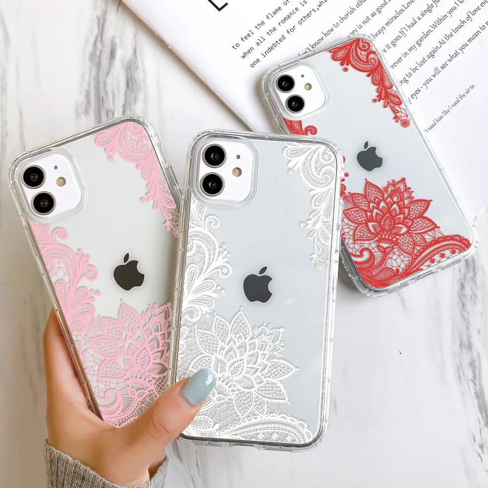 Прозрачный чехол для iPhone 14 13 12 11 Pro Max X Xs Max XR SE 2020 8 7 Plus