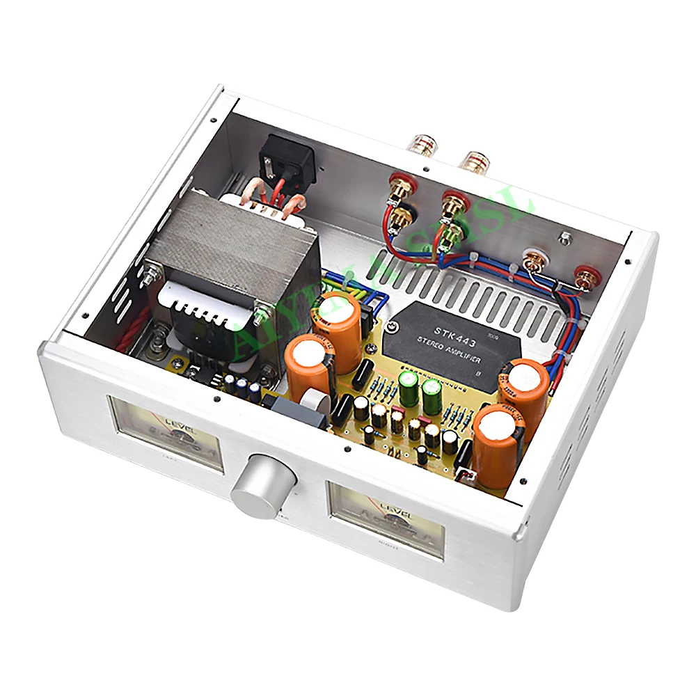 

AIYIMA SMSL Thick Film STK443 Bluetooth HIFI Power Amplifier 2.0 25W+25W Power Amplifier Audio