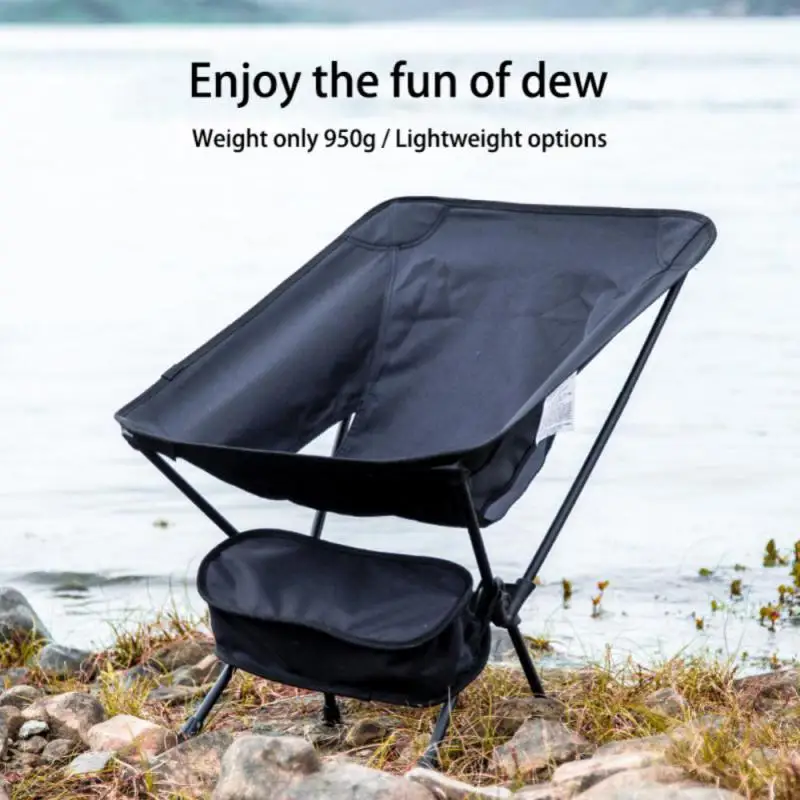 

Portable Ultralight Outdoor Folding Camping Chair Moon Chairs High Load Travel Beach Hiking Picnic BBQ Seat Fishing Tools